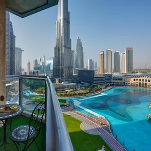  Apartment Durrani Homes - Luxe Living With Burj Khalifa And Fountain View - Third Without Partition