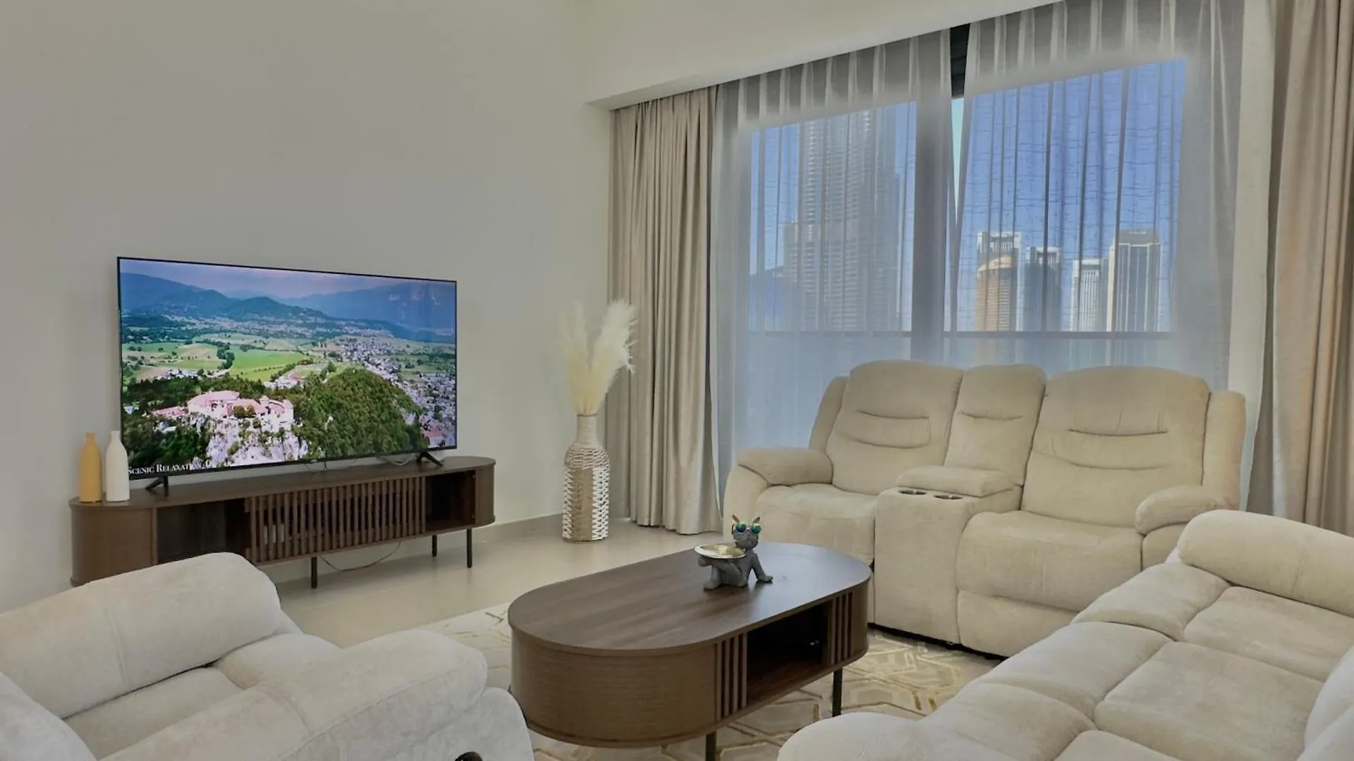 Appartamento Stunning 3Br With Burj Khalifa & Fountain Views By Bhavan Vacation Homes Dubai Emirati Arabi Uniti
